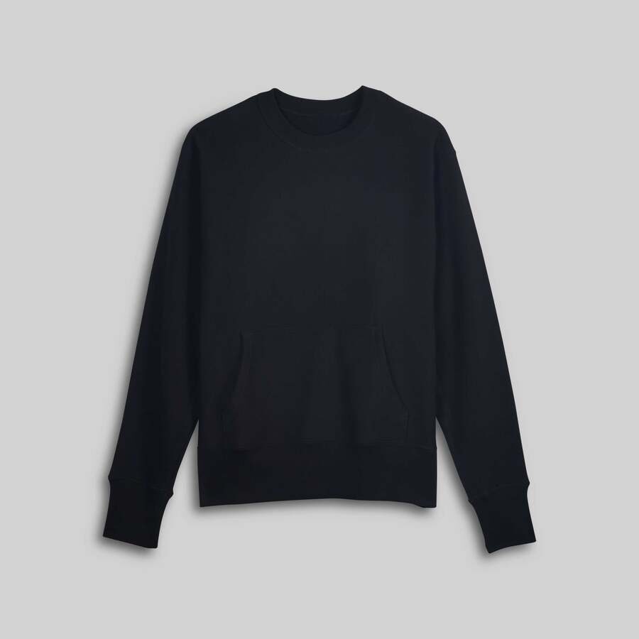 Gildan Heavy Blend Crewneck Sweatshirt in Black