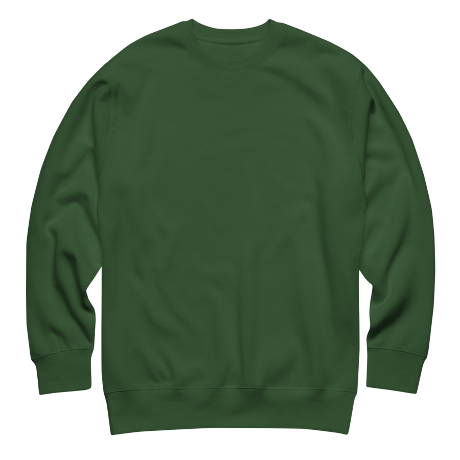 Jerzees NuBlend Crewneck in Forest Green
