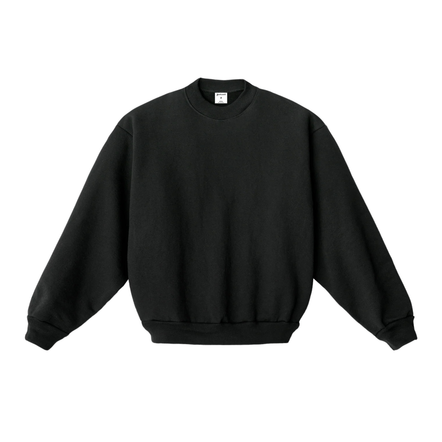 Port & Company Fan Favorite Fleece Crewneck in Black