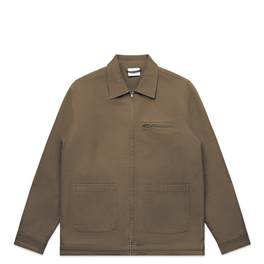 CornerStone Duck Cloth Work Jacket in Duck Brown